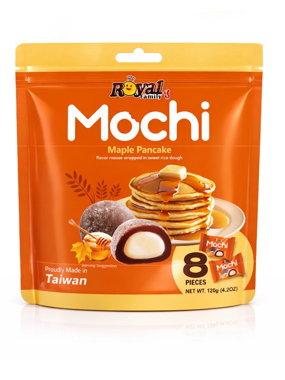 Mochis Daifuku de Tortitas con Sirope de Arce 120g.