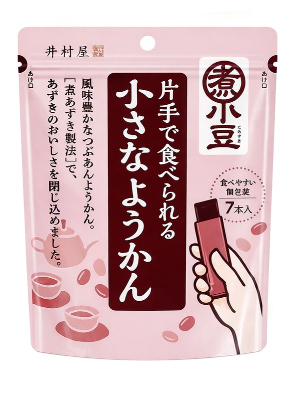 Yokan Sticks de Gelatina de Azuki 105g.