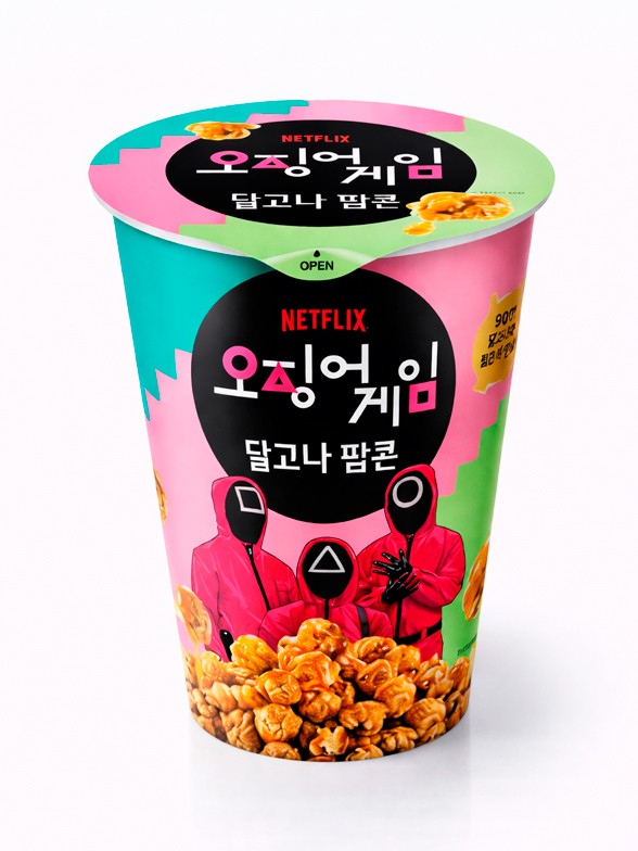 Palomitas de Maíz Sabor Dalgona | El Juego del Calamar 80g.