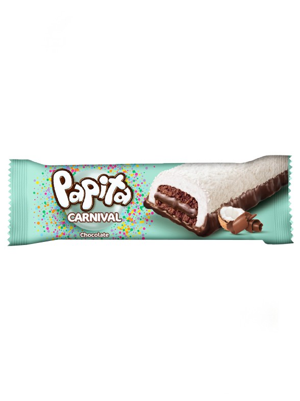 Bizcocho Carnival de Chocolate con Marshmallow y Coco | Dulce Pascua 36g.