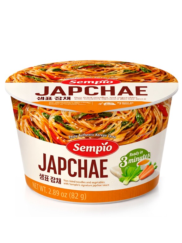 Fideos Japchae Coreanos Instantáneos | Sempio 82g.