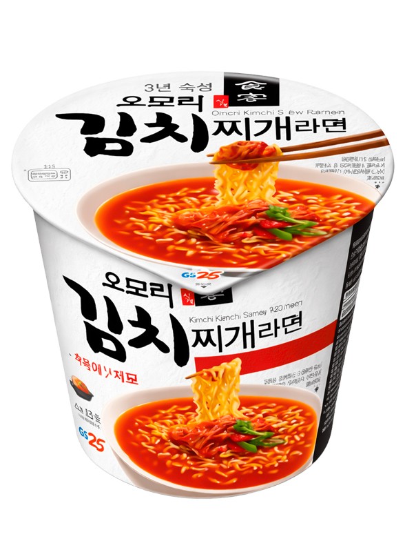 Fideos Ramen Coreano Omori Kimchi Stew | BIG BOL 150g.
