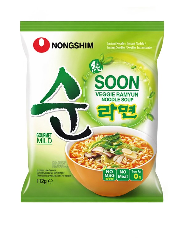 Fideos Ramen Coreanos Veggie Soon | Apto para Veganos
