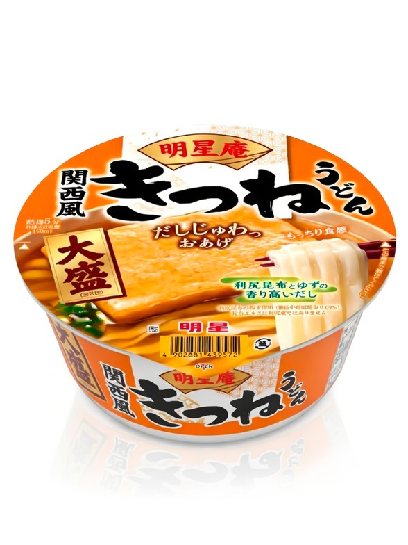 Fideos Udon de Kitsune Udon  estilo kansai | Maruchan 105g.