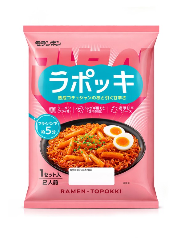 Fideos Ramen con Topokkis Sweet & Spicy | 2 raciones 280g.