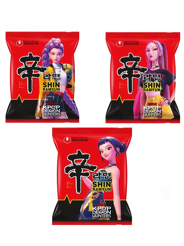 Fideos Ramen Coreanos Shin Ramyun | Receta Original | Kpop Demon Hunters 120g.