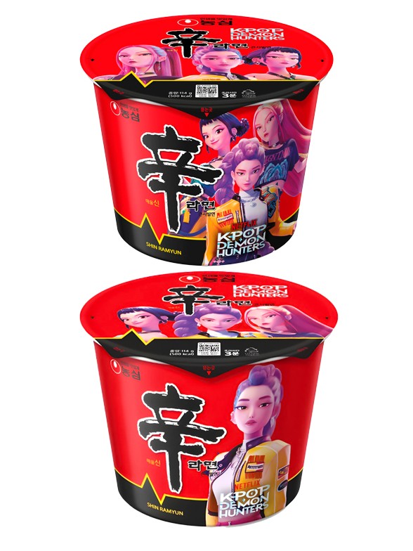 Fideos Ramen Coreanos Shin Ramyun | Big Bowl | Kpop Demon Hunters 114g.