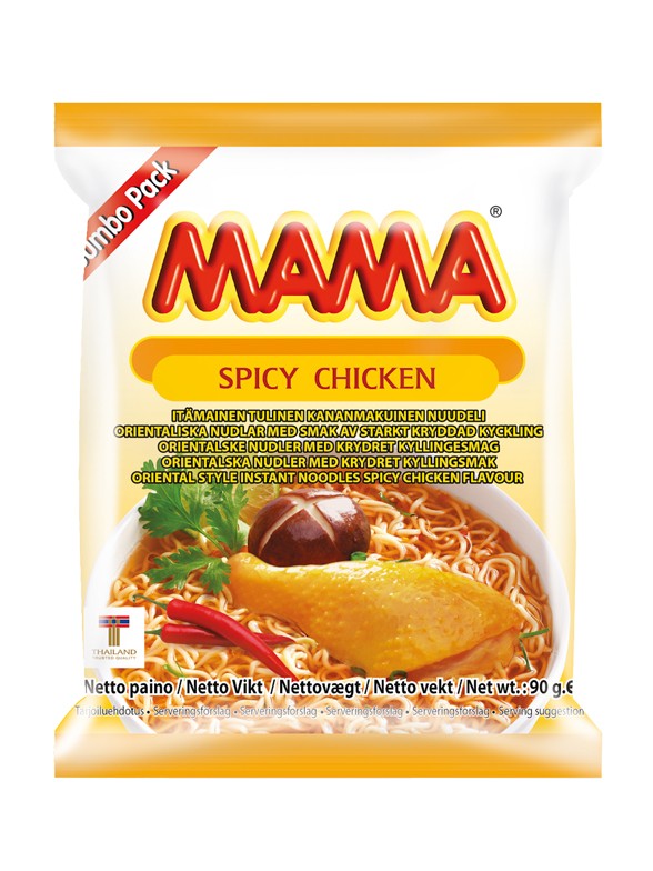 Ramen Tailandés de Pollo Picante 90g.