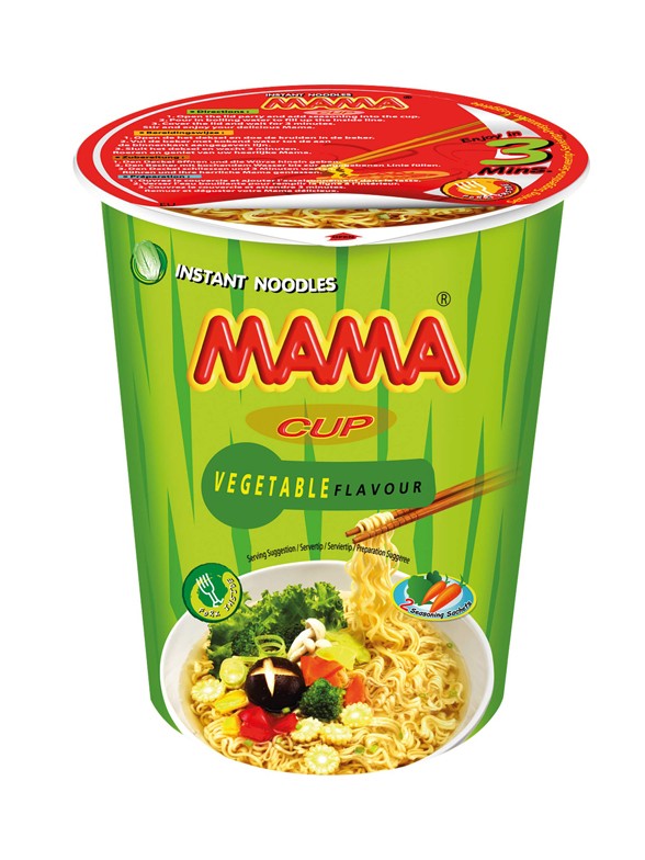 Ramen Tailandés de Verduras | MAMA 70g.