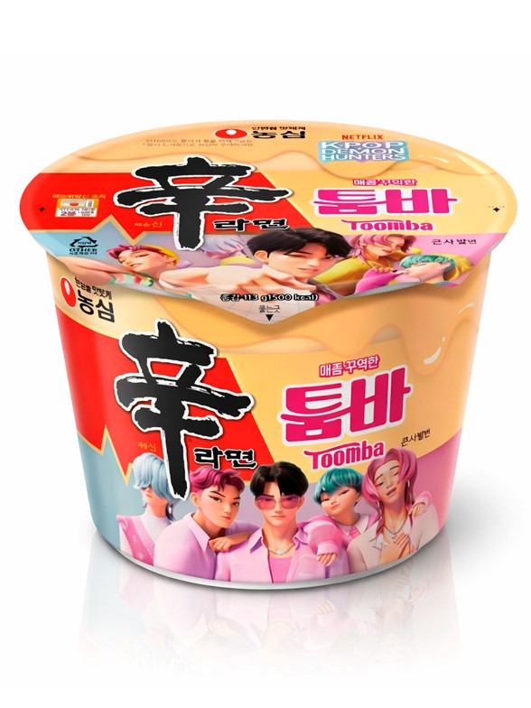 Fideos Ramen Coreanos Salteados Toomba | Kpop Demon Hunters | Saja Boys Bowl 113g.