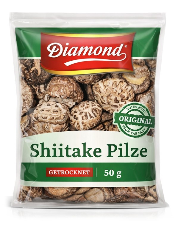 Setas Shiitake Deshidratadas 50g.