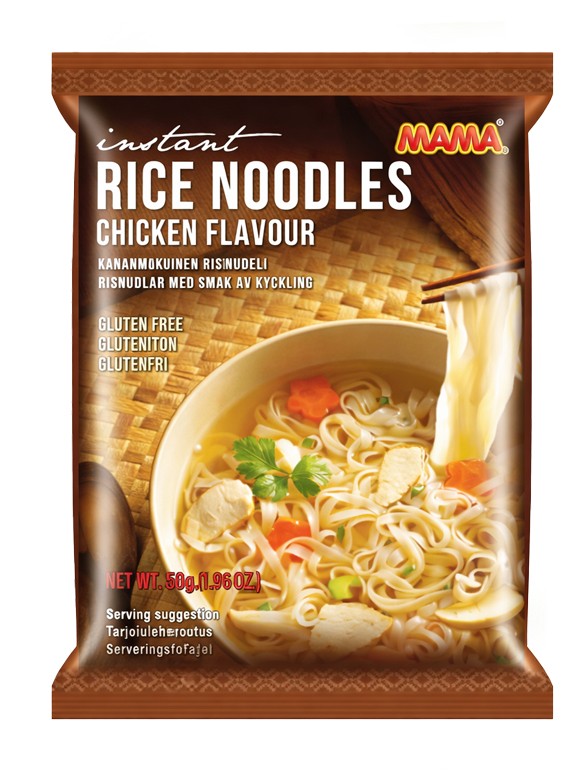 Tallarines de Arroz sabor Pollo | 55g.