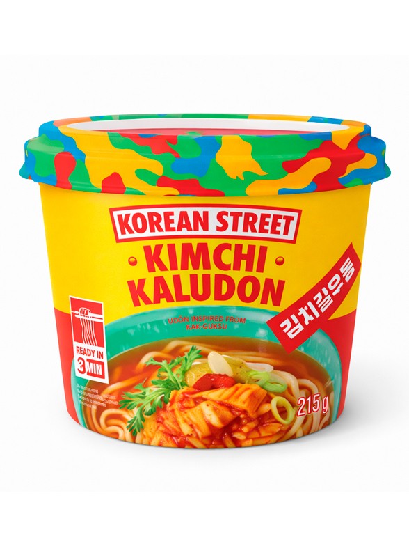 Fideos Udon con Kimchi | Korean Street 215g.