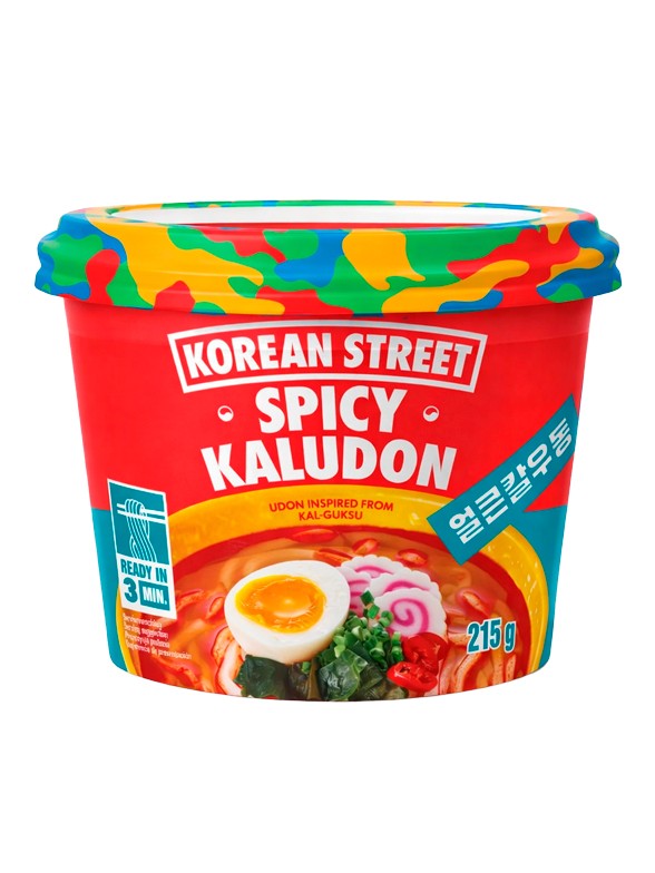 Fideos Udon Spicy Naruto | Korean Steet 215g.