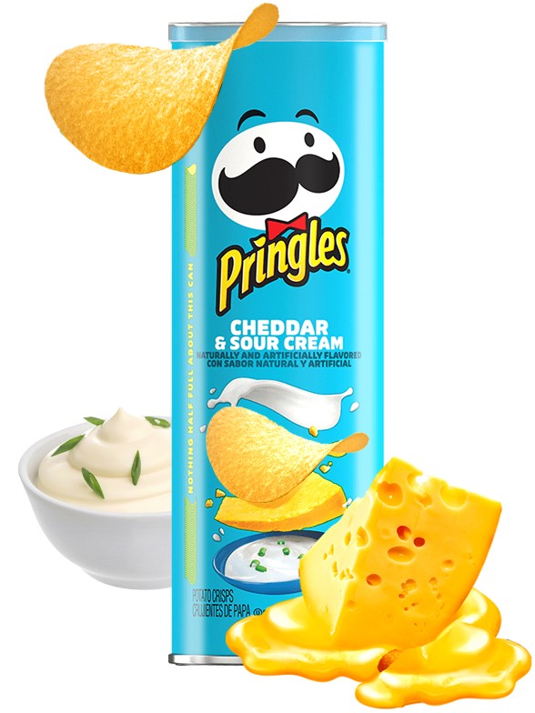 Pringles Crema Agria & Queso Cheddar 156 grs