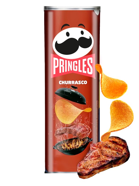 Pringles sabor Churrasco Brasileño 120 grs.