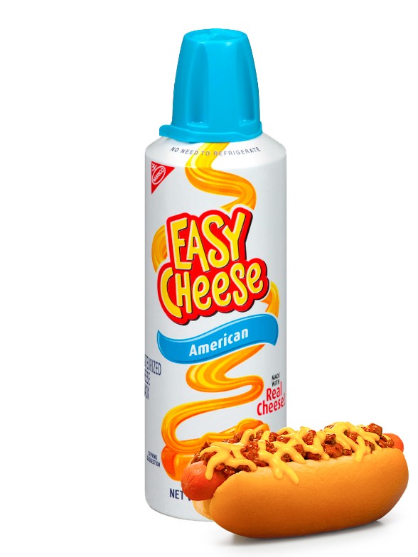 Queso en Spray Easy Cheese Queso Americano 226 grs
