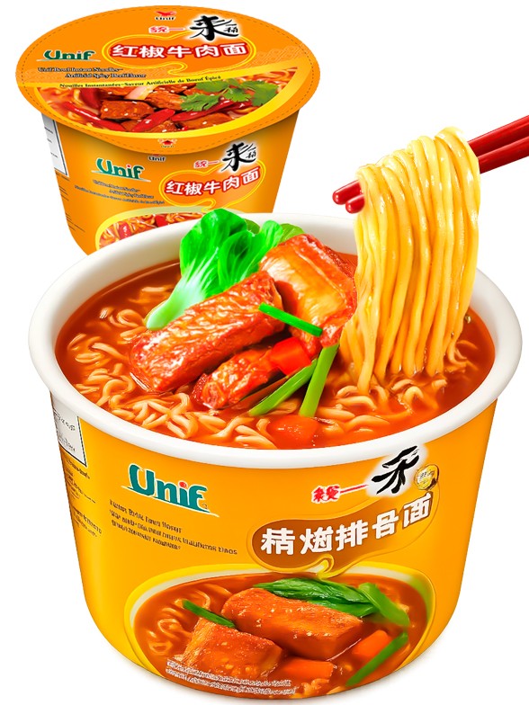 Fideos Ramen de Costillas de Cerdo y Guindilla | Bowl 110g.