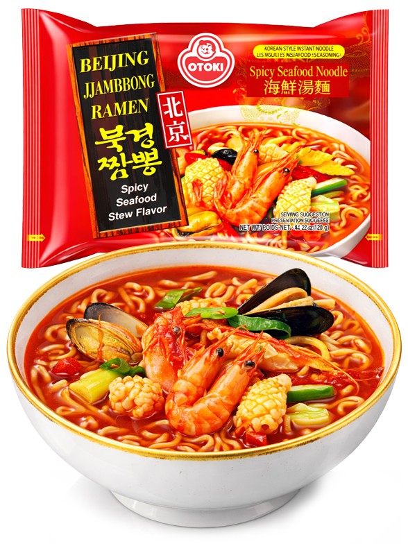 Fideos Ramen Coreanos Jjambbong | Receta Tradicional 120 grs