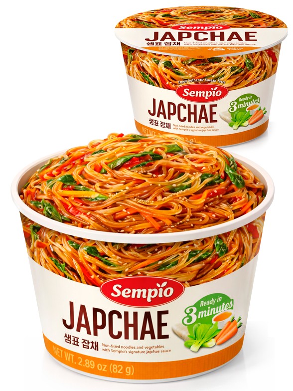 Fideos Japchae Coreanos Instantáneos | Sempio 82g.