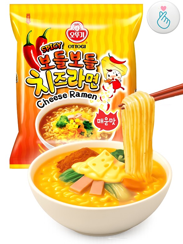Ramen Coreano de Queso Picante | Cheese Ramyun 111g.