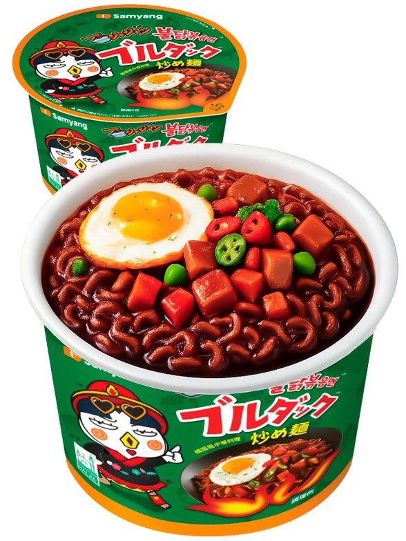 Fideos Ramen Coreano Salteado Jjajang | Buldak | Bol | Edición Japonesa