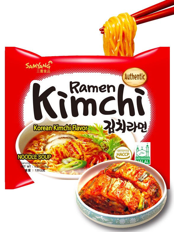 Fideos Ramen Coreanos con Kimchi | Extra Yummi