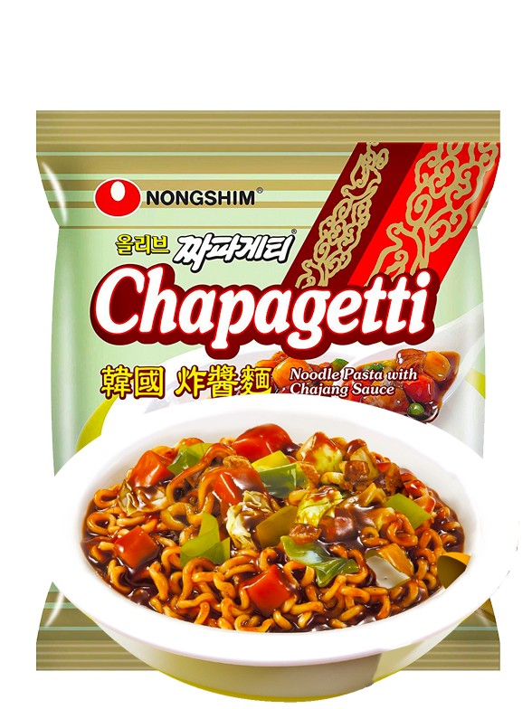 Fideos Ramen Coreanos Salteados Chapagetti con Salsa Chajang 140 grs.
