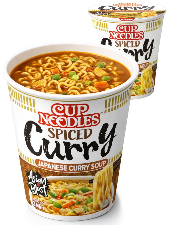 Fideos Ramen Pollo & Curry, My Nissin Cup