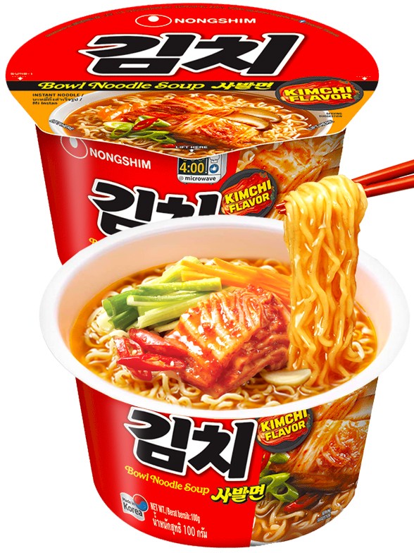 Fideos Ramen Coreanos con Salsa Kimchi | Bowl POT Edit 100g.