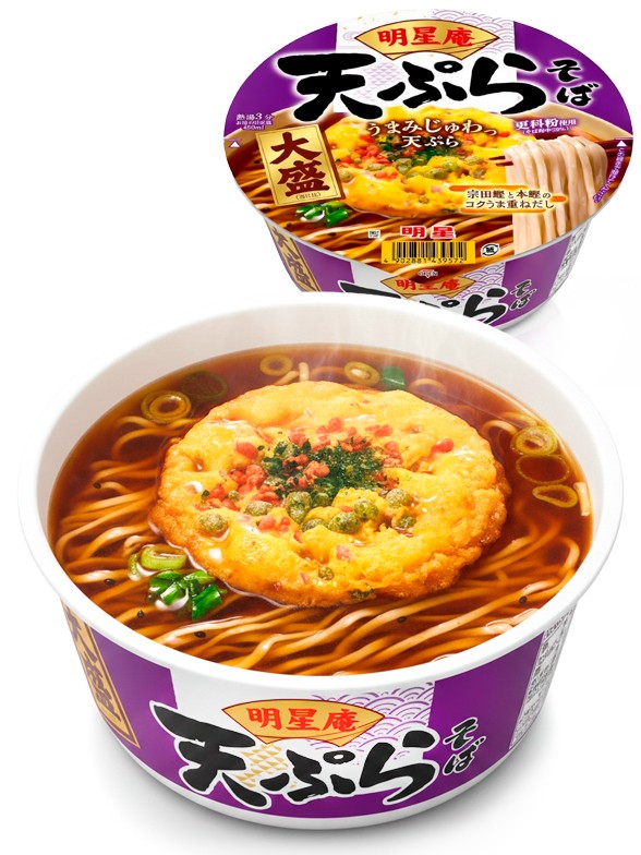 Fideos Ramen de Tempura Soba | Myojoan 112g.