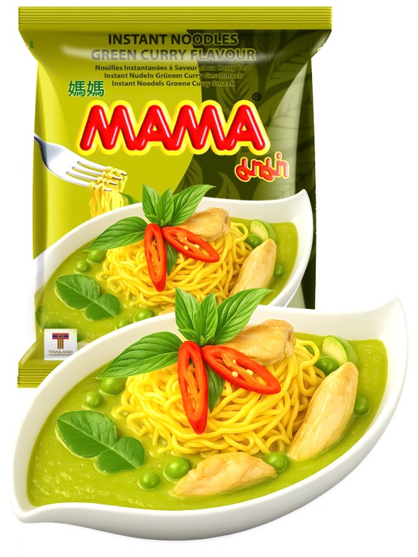 Ramen Tailandés de Curry Verde 55g.