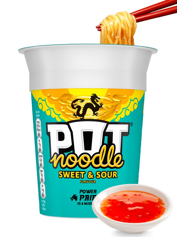 PoP PoT Noodles Sabor Agridulce 90 grs.