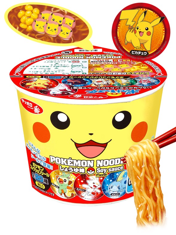 Fideos Ramen Pikachu Pokémon | Super Pocket Bowl 38 grs.