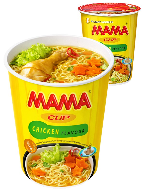 Ramen Tailandés de Pollo | MAMA 70g.