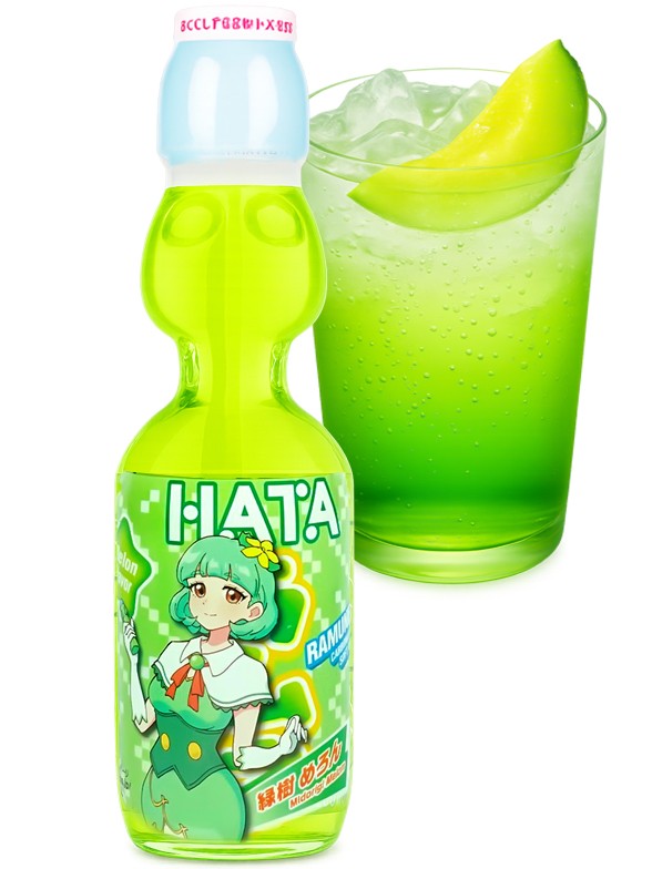 Soda Ramune Melón | Edición Idol 200 ml.
