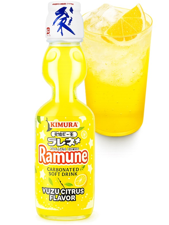Soda Ramune Citrico Yuzu | Kimura 200 ml.