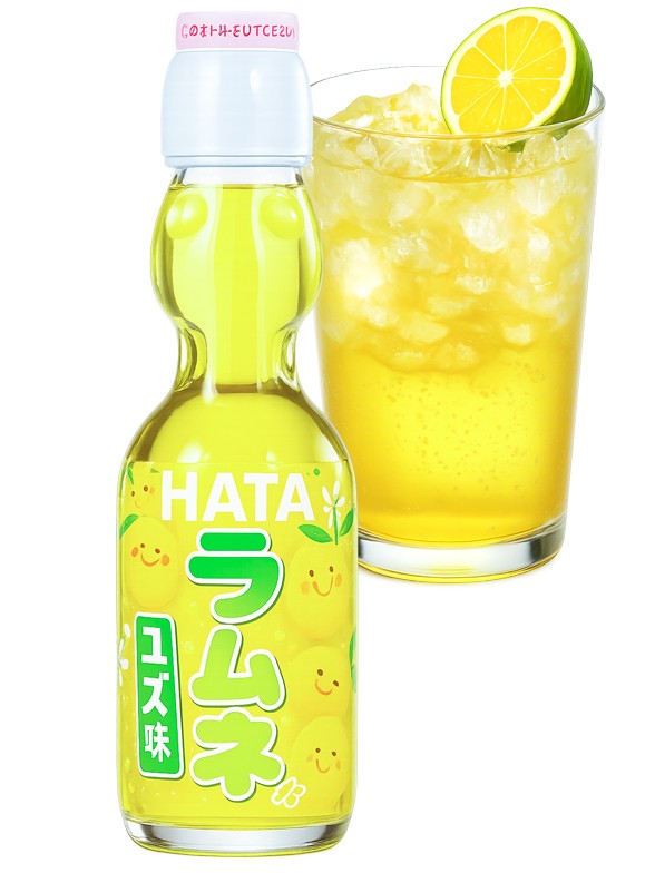 Soda Ramune Yuzu | Matsuri Kawaii Hata 200 ml.