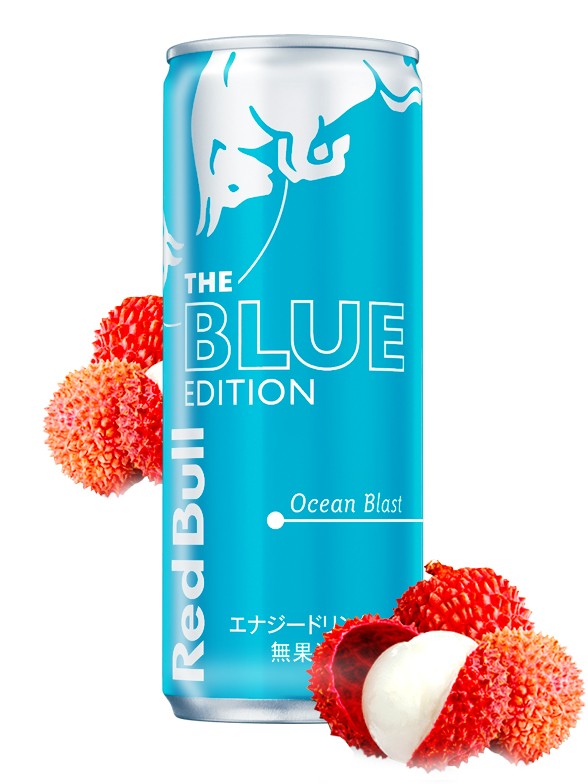 Bebida Energética Red Bull de Lichi | The Blue Edition 250 ml.