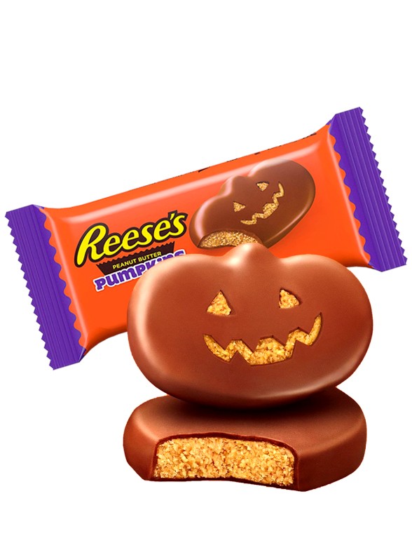 Chocolatina Calabaza Reese´s de Crema de Cacahuete | Edicion Halloween 34 grs. | OFERTA!!