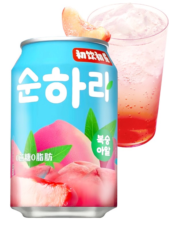 Refresco de Zumo de Melocotón Momo 238 ml.