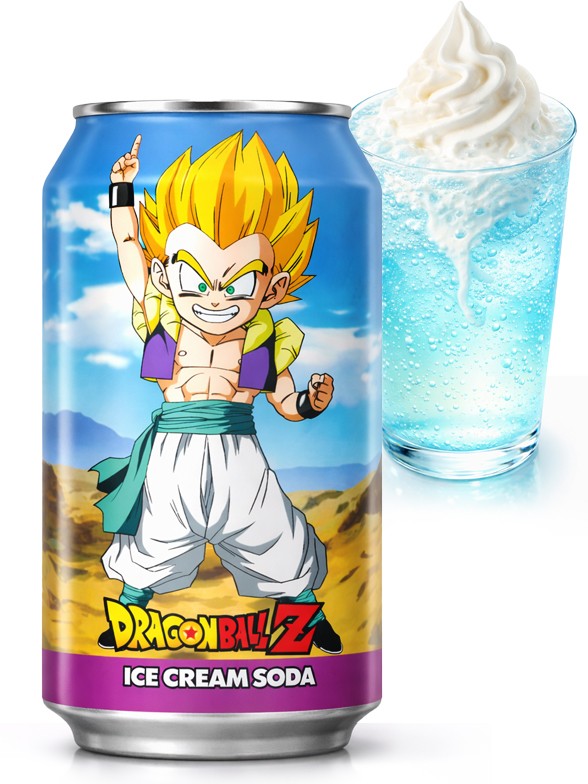 Refresco Cream Soda | Kawaji x Dragon Ball Z | Gotenks 330 ml.