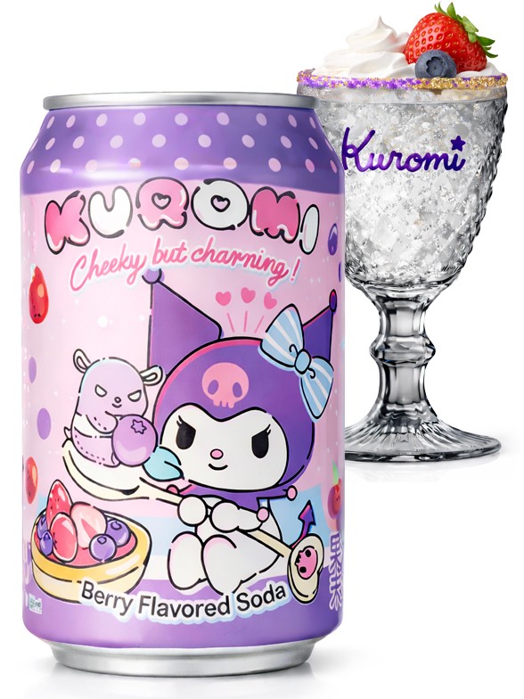 Refresco de Frutos del Bosque | Kuromi 330ml.