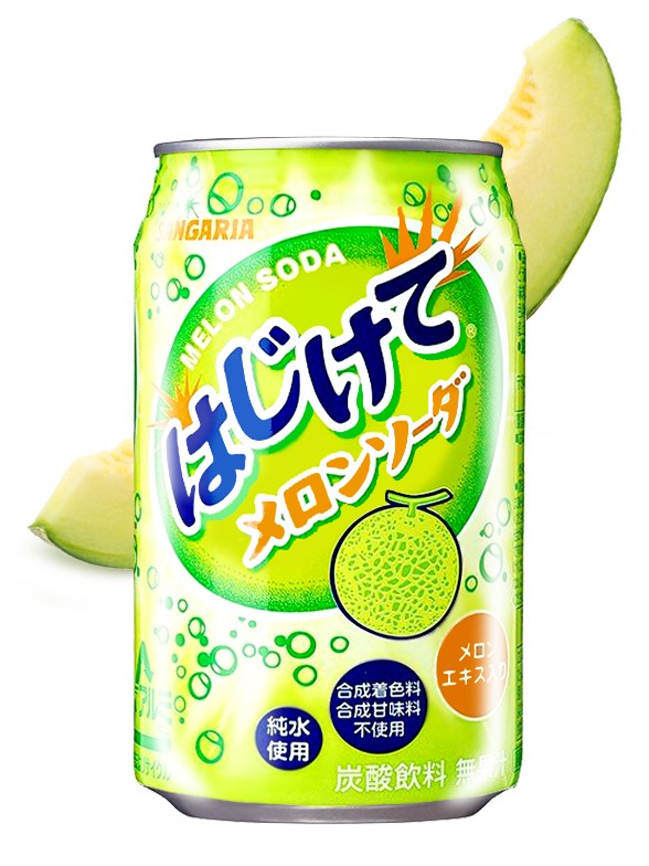 Soda Sparkling Melón 350 ml