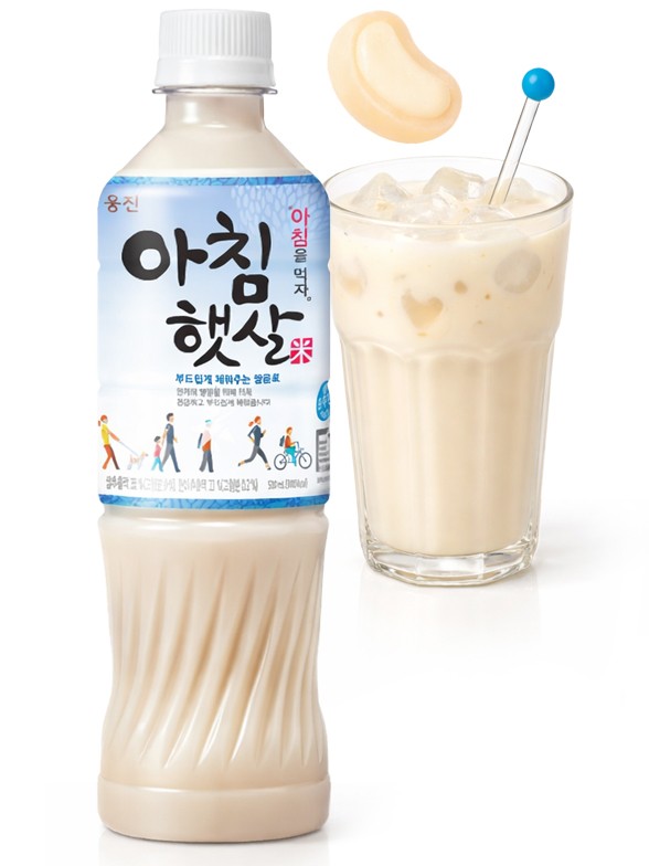 Bebida Coreana Mochi & Drink | Woongjin Achim 500 ml.