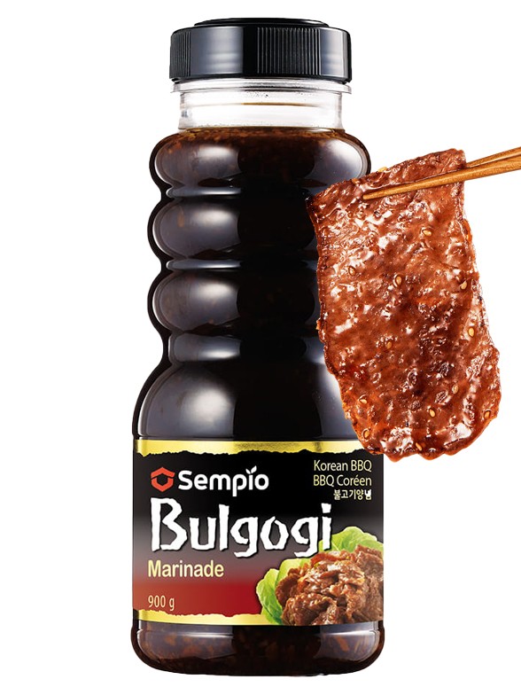 Salsa Barbacoa Coreana Bulgogi Marinada 300gg/ 242 ml.