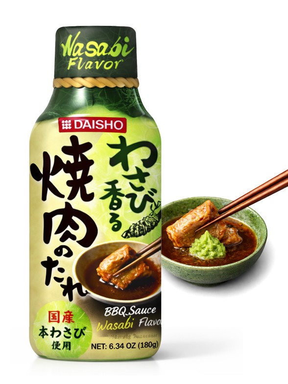 Salsa Japonesa BBQ Yakiniku con Wasabi | Receta Daisho 180g.