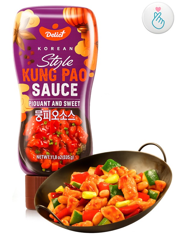 Salsa Coreana Kung Pao | Piquant & Sweet 335g.