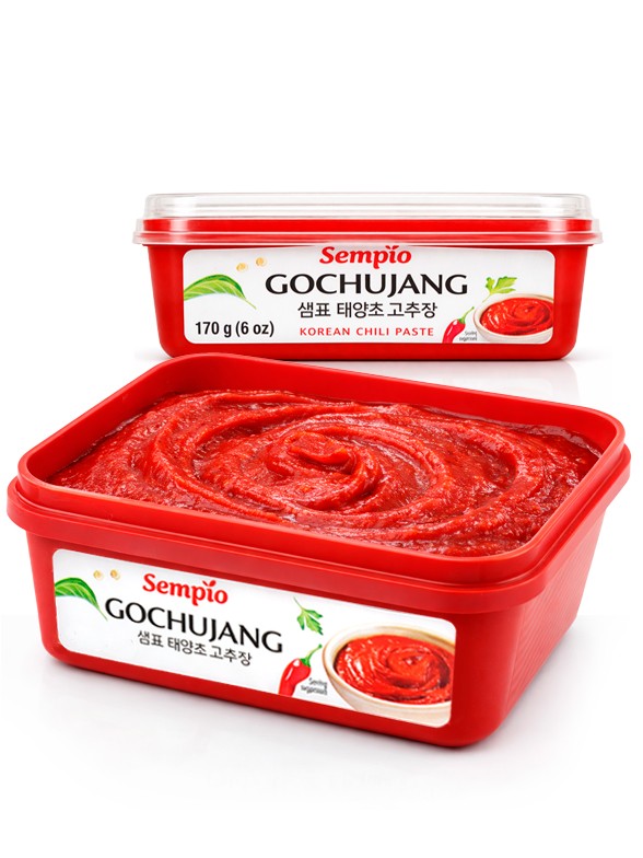 Salsa Coreana de Pasta Arroz, Cereales y Guindilla | Gochujang 170g.