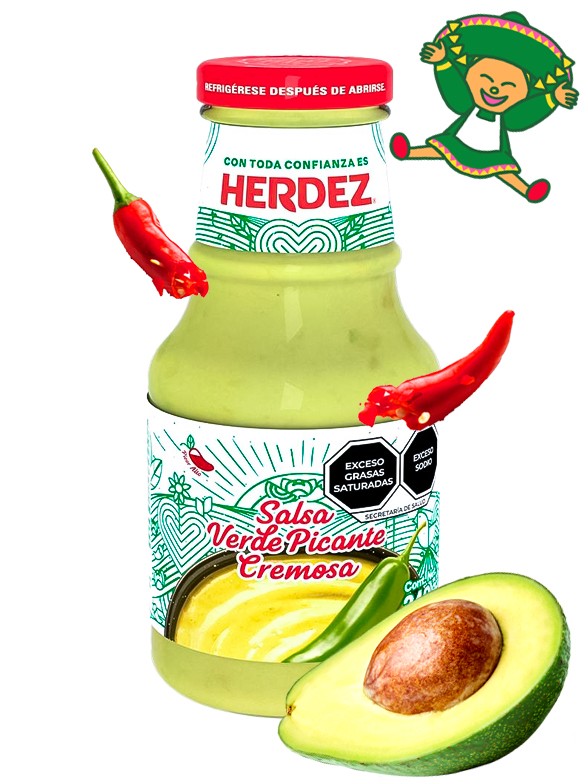 Salsa de Guacamole Picante | PURO MÉXICO!! 240 grs.